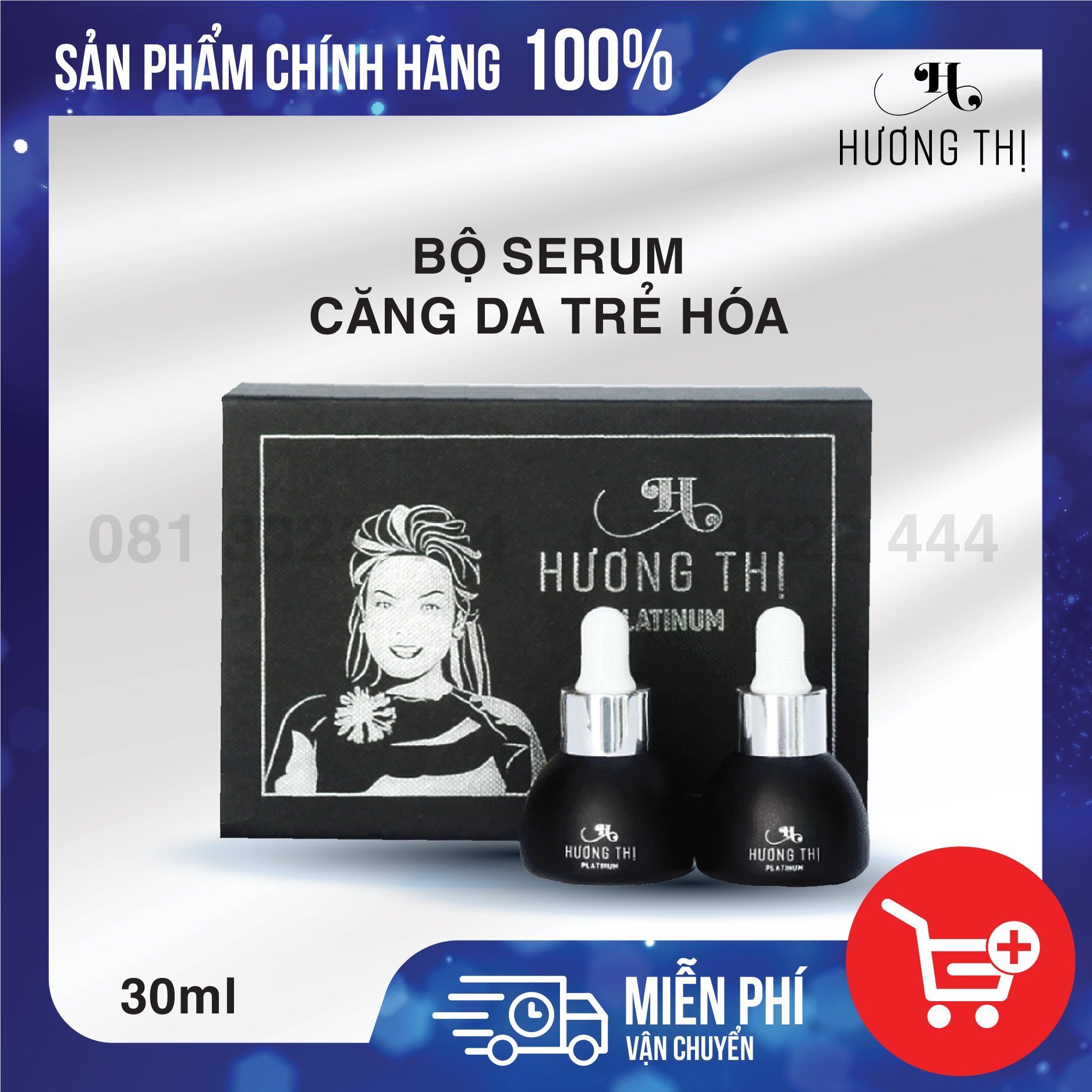 BỘ SERUM CĂNG DA TRẺ HÓA - Hương Thị Cosmetic